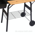 Outdoor großer tragbarer Trolley Barrel Charcoal BBQ Grill